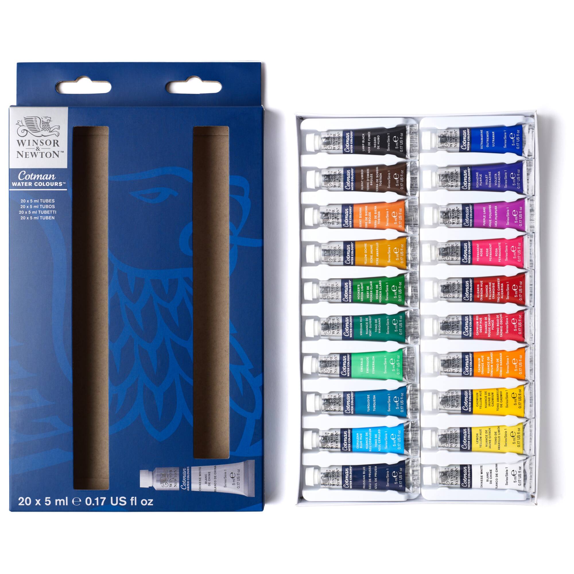 Winsor & Newton™ Cotman Water Colours™ 20 Color Paint Set